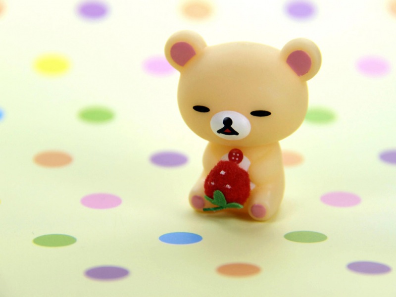 小玩具熊桌面壁纸